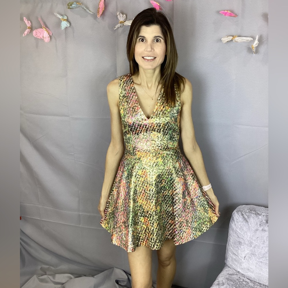 ✨Host Pick✨Alice & Olivia Cocktail Dress- Sz 4 - Picture 3 of 9